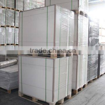 recycled pulp board/guangming c1s white bristol paper board