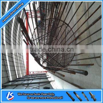 OD57*1.0 for Sonic logging with bell mouth weld black carbon sonic tube