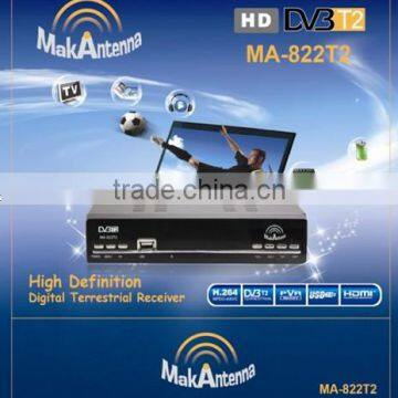 DVB-T2 Receiver 1080P Full HD DVB-T2 With MPEG4 H.264 PVR