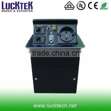 European multifunctional desktop socket with box