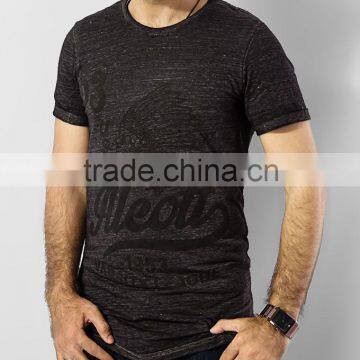 Design big blank tall t shirts, custom men long tee, wholesale bulk elongated t shirt