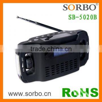 LCD Alarm Clock Radio 2016 SORBO New Design