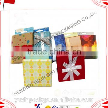 different shape custom printed gift box