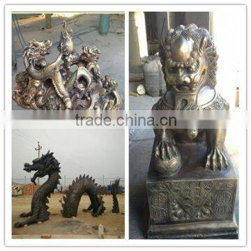 casting bronze art statue