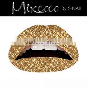 New Fashionable sexy lip country flag temporary tattoo sticker for girls