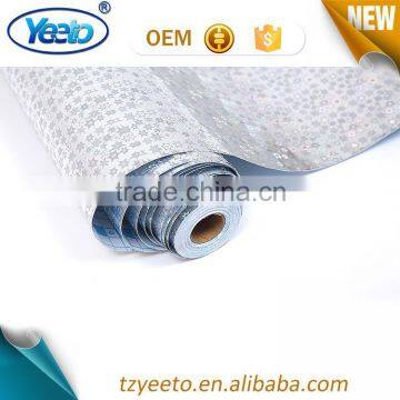 Factory Direct Sale Shining Home Decoration PVC Laser Wall Sticker photo-3