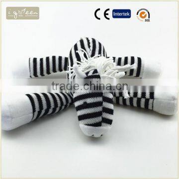 I-Green Toy Series-Fashional Style kintted toy lying zebra