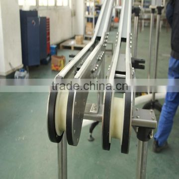 material lifting conveyor for bottle and carton lifting