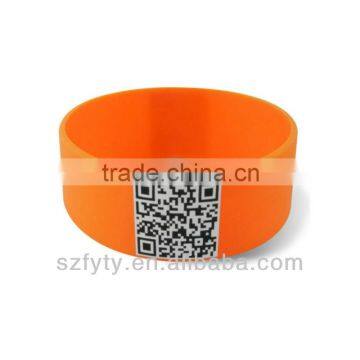 qr code silicone bracelets