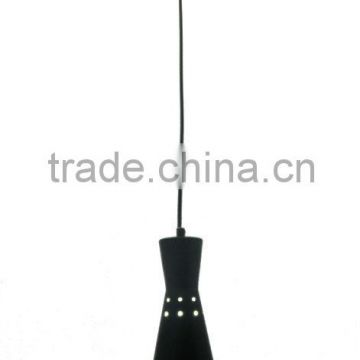 New design black led pendant lamp has creative shape with beautiful light