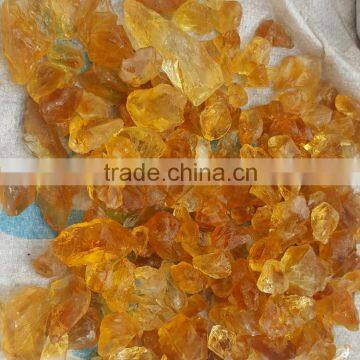 100% Natural non-colored Citrine Crystal Rough Yellow Crystal Stones