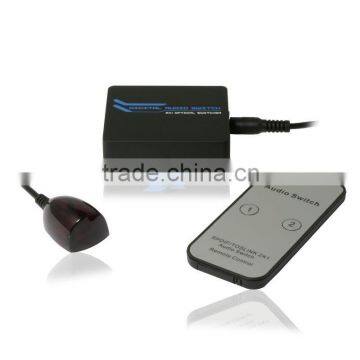 Promotional Audio Switcher 2 in 1 out Audio Switch 2x1 For Wholesale