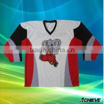 Fashionable hotsell ice hockey practice jersey hockey shirt