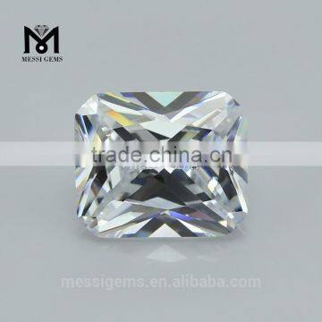 Wholesale loose stones octagon cut top quality synthetic cubic zirconia