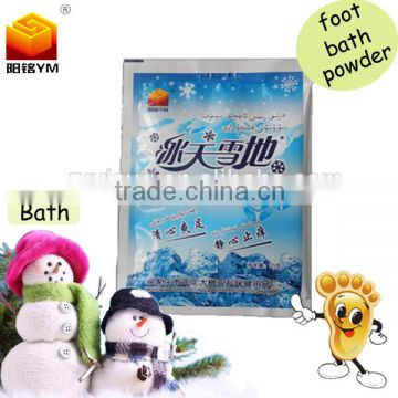 2015 hot sale good quality Bath and foot Powder chinese foot bath powder