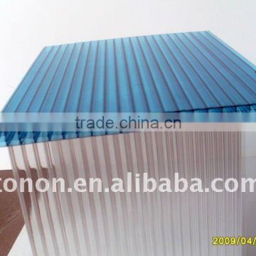 -40-120 centi-degree Weather ability polycarbonate hollow sheet for waiting room