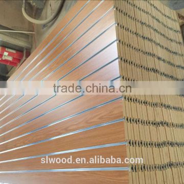 Melamined Slotted MDF