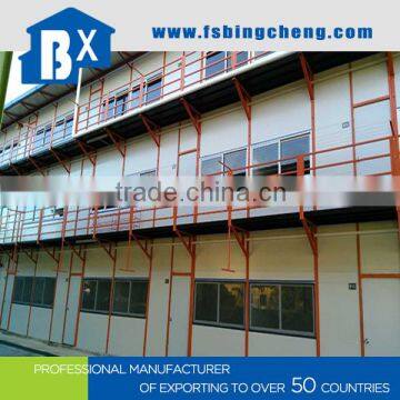 2016 hot sale portable steel lobar camp accommodation
