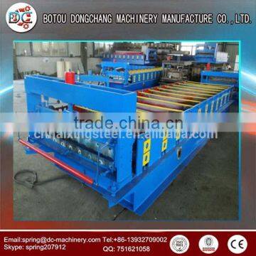 Best Sell Stone Coated Roof Tile Making Machine Line, Trapezoidal Single Sheet Roof Roll Forming Machine photo-2
