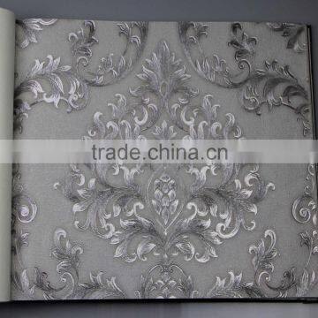 New Catalog of 2014 Pvc Deep Embossed Wallpaper Italian Style Alpha 80101 Waterproof Soundproof photo-2