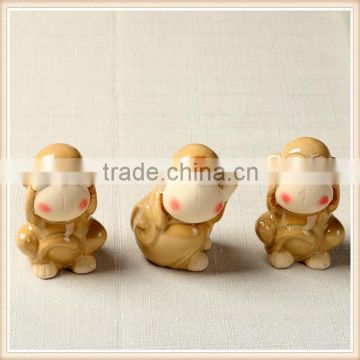 ceramic monkey figurine for monkey year promotional gift