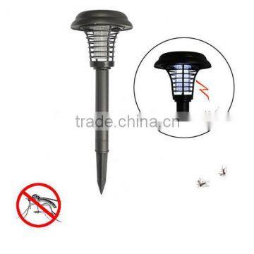 Hot Selling Pest Repeller!Easy to Use IP65 Solar UV Pest Trap Zapper for Garden/farm Outdoor Mosquito Flying Insect photo-4