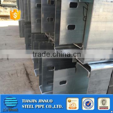 C channel zinc coated galvanized steel channel