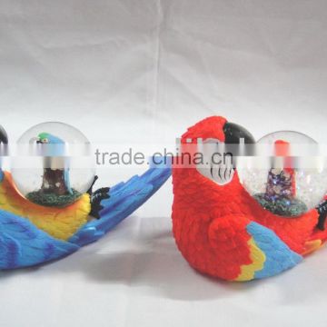 45mm bird water globe for home decoration