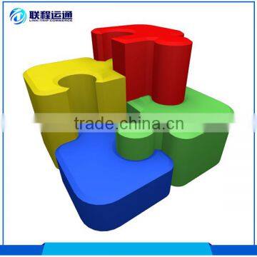 Hot selling power coating MDF acrylic display table