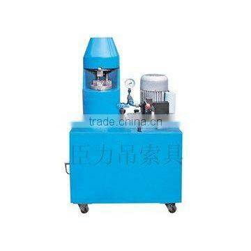 15.aluminum wire rope pressing machine