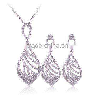 925 Silver African Jewelry Set China Wholesale E0010 photo-4