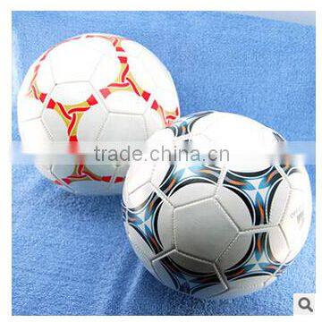 Soccer ball/football size 5# brand logo custom print hand sewn PU/PVC