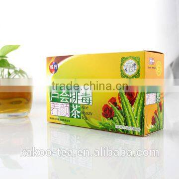 Korea Elixir Body Cleanse Herbal Tea Anti-constipation Tea Aloe Vera Beauty Detox Tea