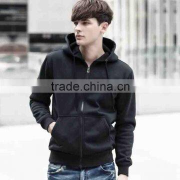 Casual style simply solid colour men's sport hoodies