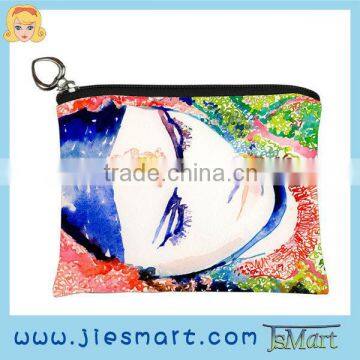 coin purse illustration art printing custom printing bag