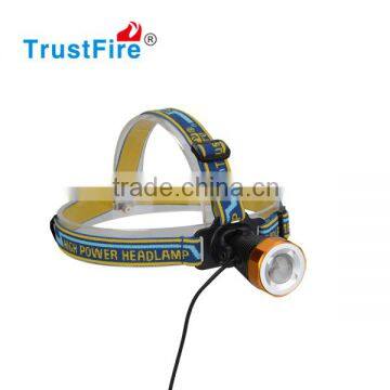 Hot sale Trustfire 3868 H6 400lm one cree xml 2 led headlight for camping/hiking