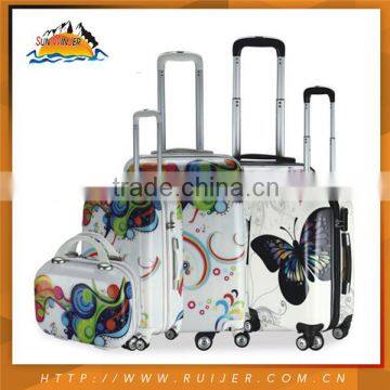 Hot Sale Trolley 1*8# Zipper Or Availanle Colorful Luggage