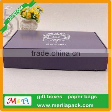 Heaven And Earth Covered Natural Corrugated Box Tie Scarves Empty Boxes