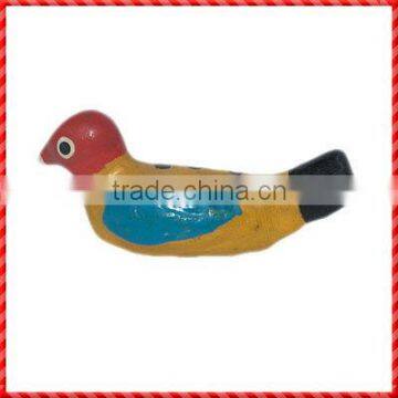 Resting Bird Ceramic Ocarina of Used Musical Instrument