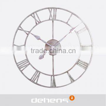 DEHENG European Large Iron Outdoor Wall Clock photo-2