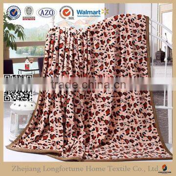 Yiwu China Suppliers Longfortune 100% Polyester Wholesale Thermal Protection Printed Coral Fleece Blanket Stocks photo-3