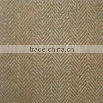 multicolour herringbone wool fabric