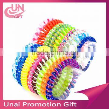 Scrunchies Telephone coil Colored Elastic Hair Bands For Girl Hair Scrunchy with a small gift Hair Accessories