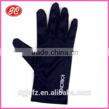 custom silk screen printing logo Microfiber Cleaning and Polishing Gloves