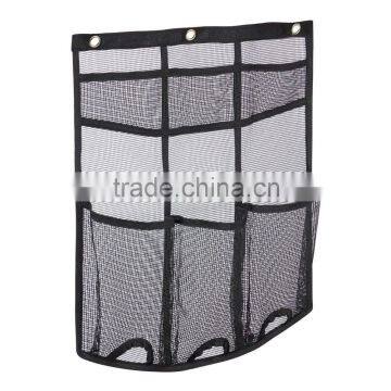 InterDesign Una Bathroom Over Door Mesh Shower Caddy for Shampoo Conditioner Soap Mesh Hanging photo-3