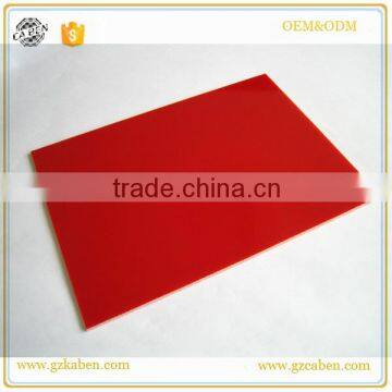 High quality red G10 FR4 cnc cut