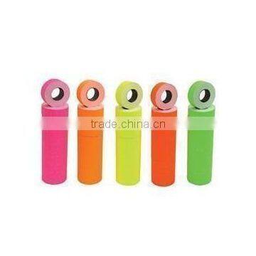 Self-adhesive fluorescent stick paper