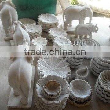 carved stone Plates