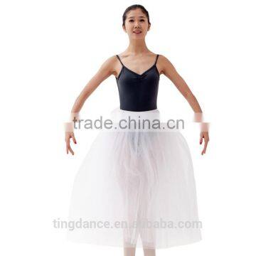 2016 best seller white longuette adult ballet tutu