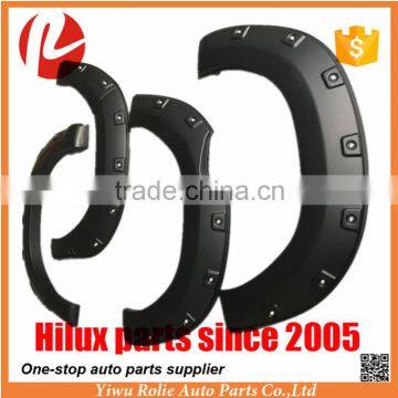 Car wheel eyebrow for toyota hilux revo 2015-2016 wheel decoration